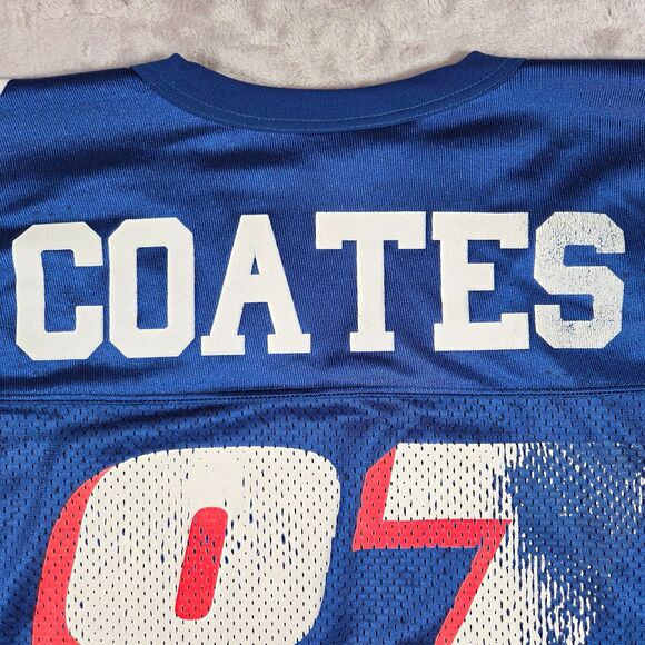 Vintage Logo Athletic New England Patriots Ben Coates Men's XL Made in USA - Picture 5 of 11